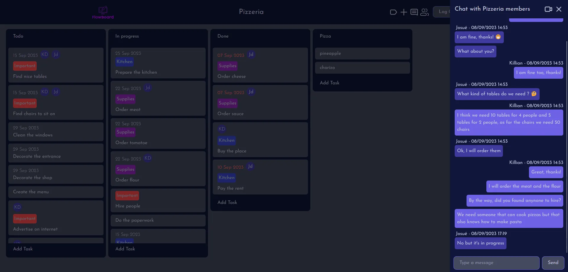 FlowBoard - Clone de Trello - Image 4