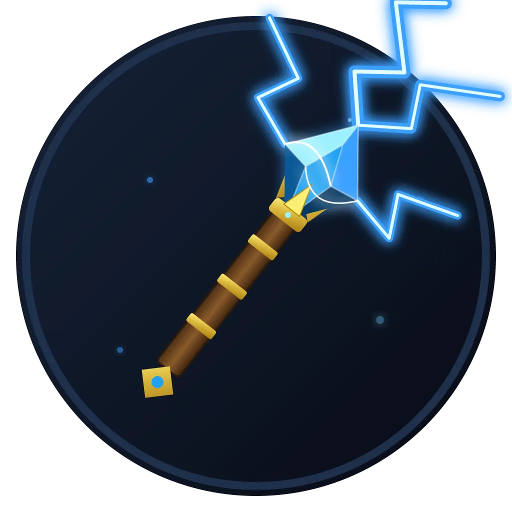 ChainLightning Sceptre — Wand Magique Hytale